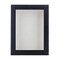 CustomPictureFrames.com; Golf Flag Display Frame 18x24 Black Wood Shadow Box for 14x20 Pin Flags White Suede; Category:Shadow Boxes; Image:4